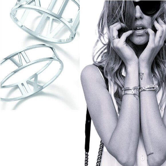 Tiffany & Co. Sterling Silver Atlas Wide Open Bangle, New - Picture 1 of 16